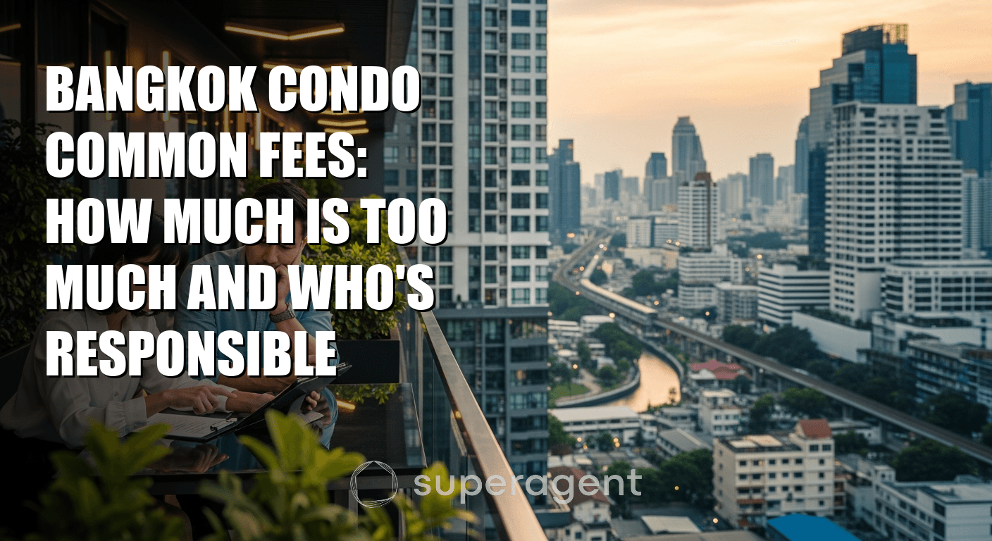 Bangkok Condo Common Fees: How Much Is Too Much and Who's Responsible