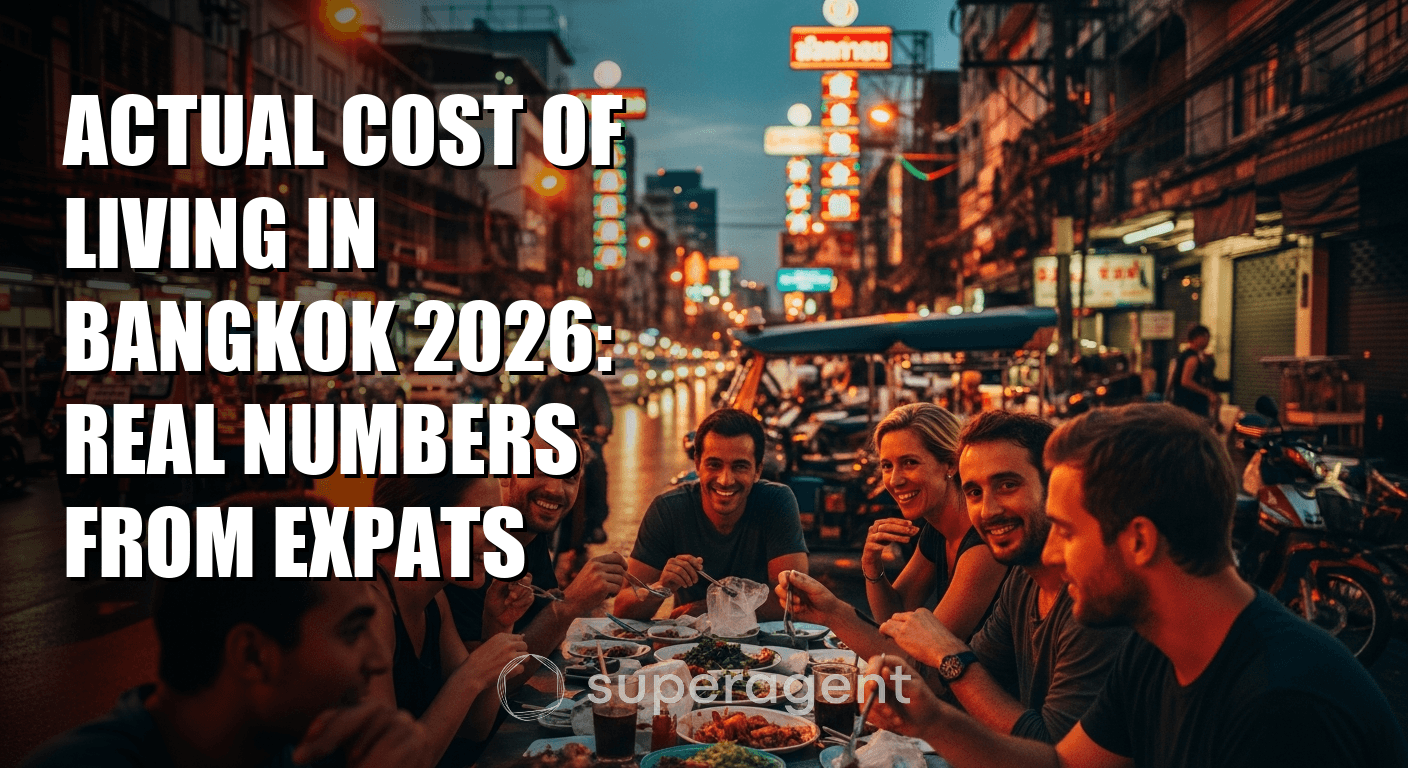ต้นทุนการครอบครัวจริงในกรุงเทพ 2026: ข้อมูลจริงจากชาวต่างชาติ