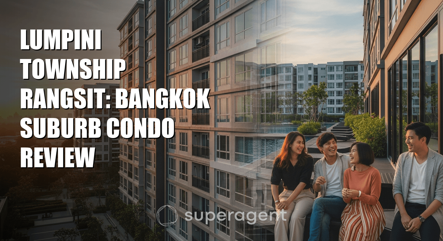 Lumpini Township Rangsit: Bangkok Suburb Condo Review (รีวิวเช่า)