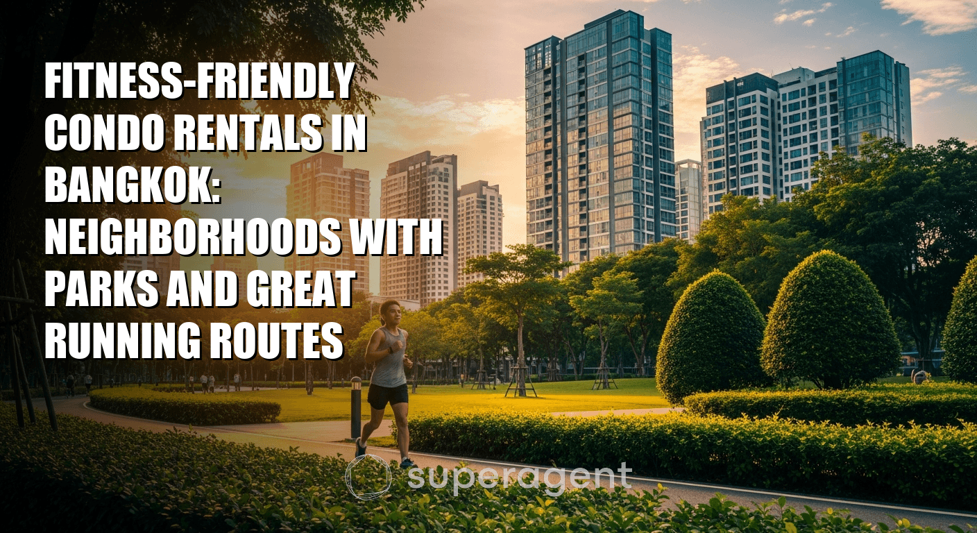 Fitness-Friendly Condo Rentals in Bangkok: Neighborhoods with Parks and Great Running Routes