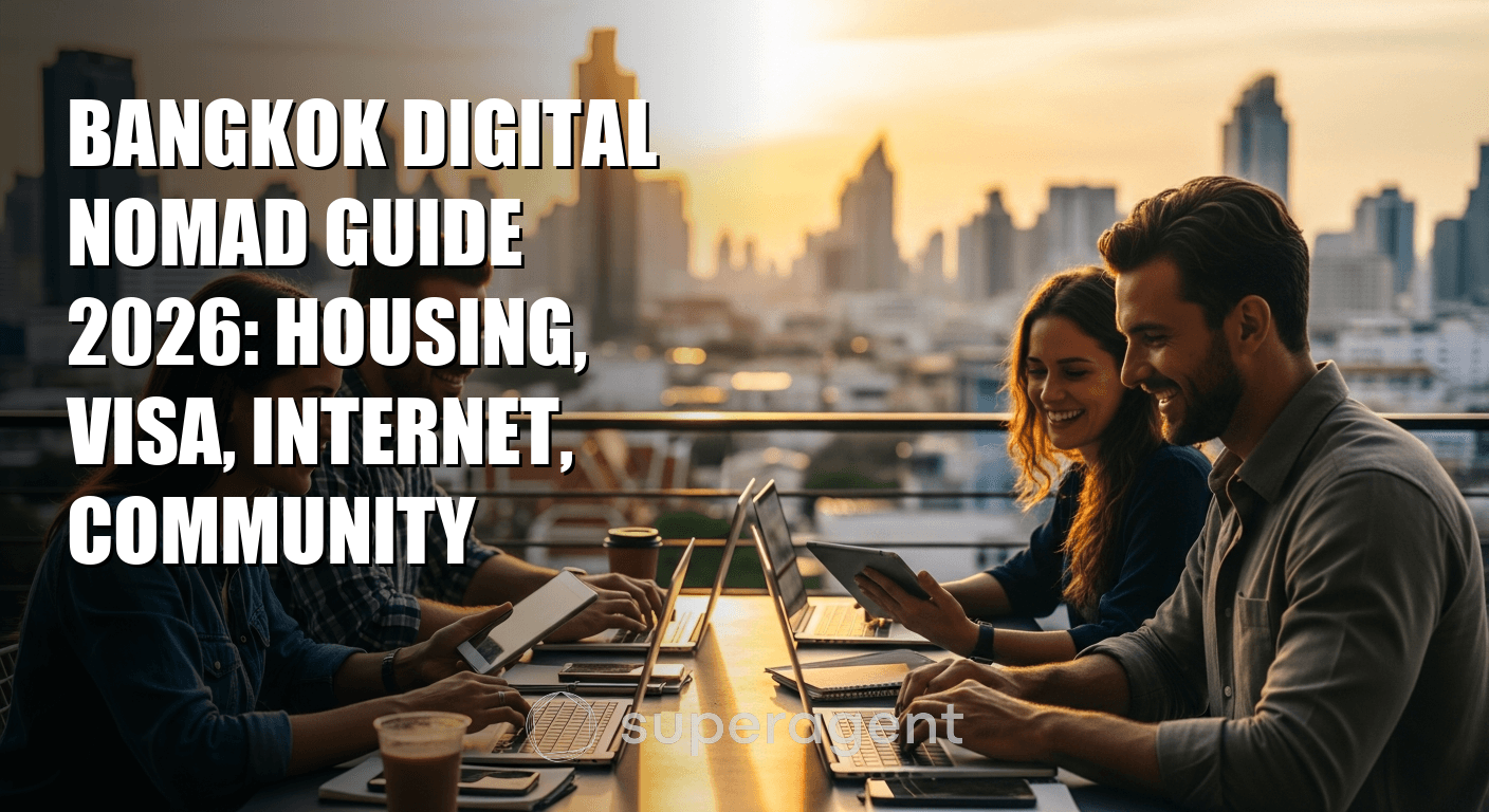Bangkok Digital Nomad Guide 2026: Housing, Visa, Internet, Community