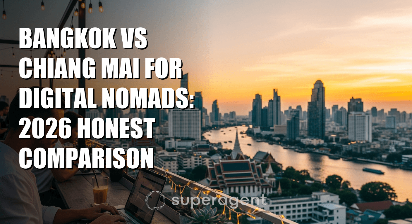 Bangkok vs Chiang Mai for Digital Nomads: 2026 Honest Comparison