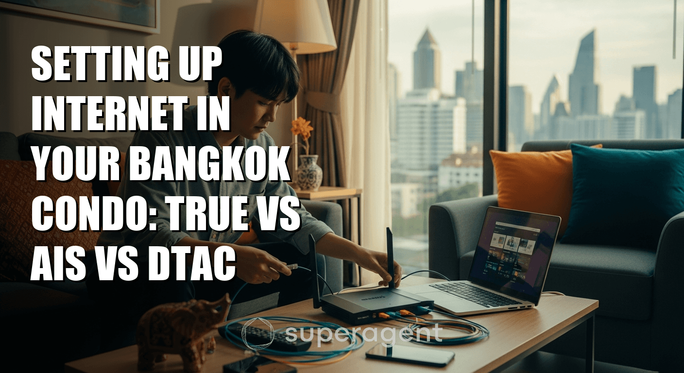 การติดตั้งอินเทอร์เน็ตในคอนโดมิเนียมกรุงเทพ: True vs AIS vs DTAC