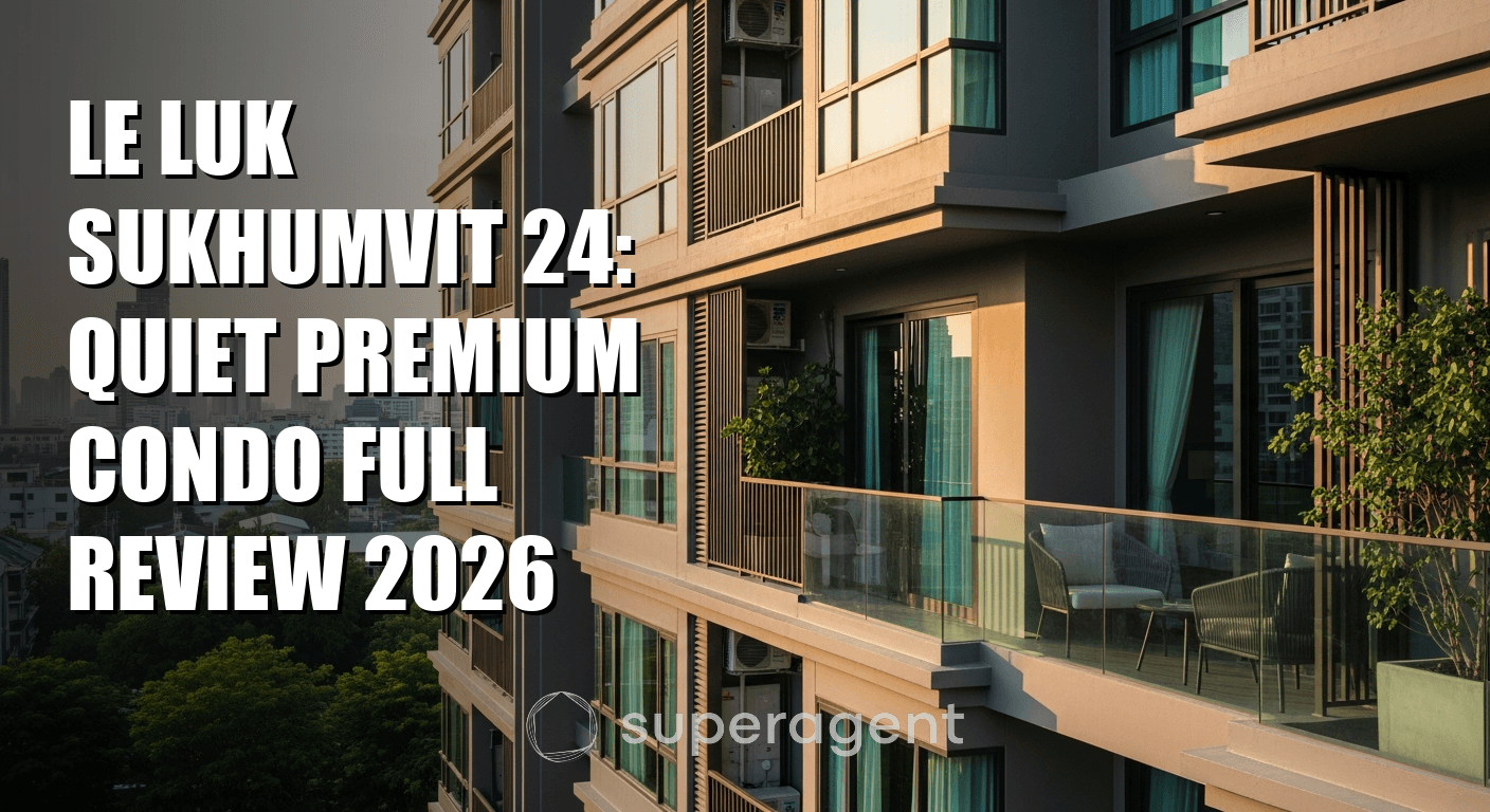 Le Luk Sukhumvit 24: Quiet Premium Condo Full Review 2026