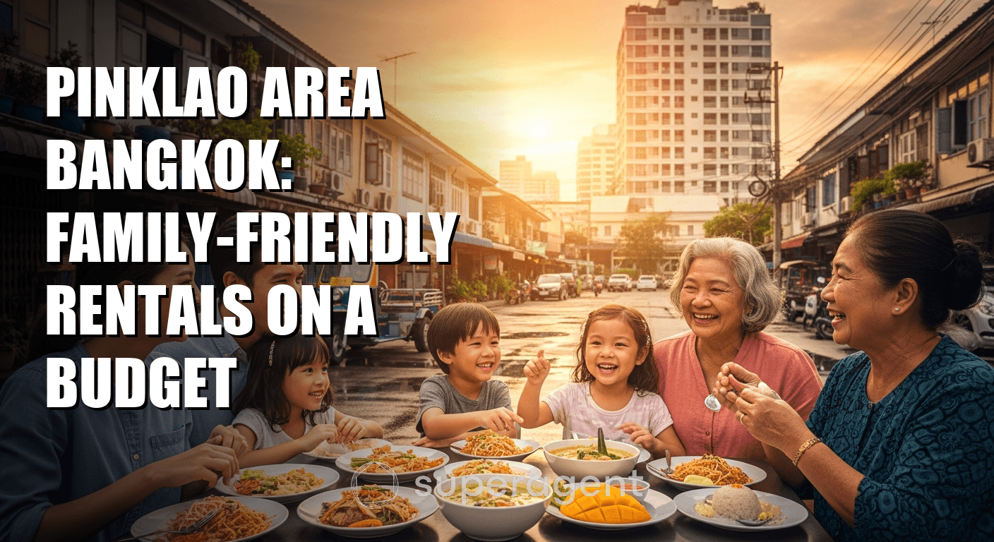 Pinklao Area Bangkok: Family-Friendly Rentals on a Budget