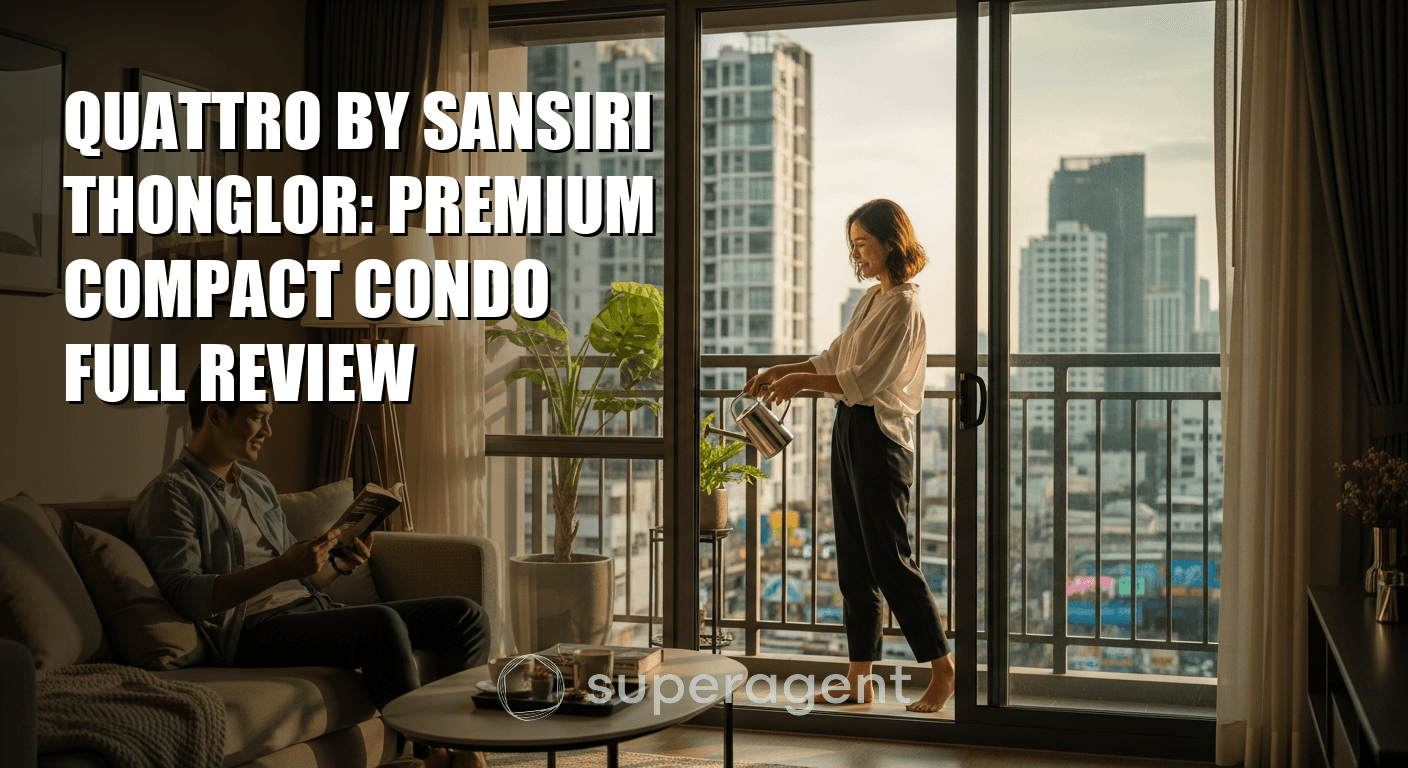 Quattro by Sansiri Thonglor: Premium Compact Condo Full Review