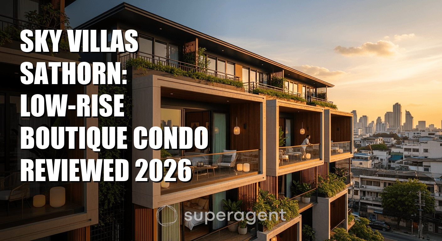 Sky Villas Sathorn: Low-Rise Boutique Condo Reviewed 2026
