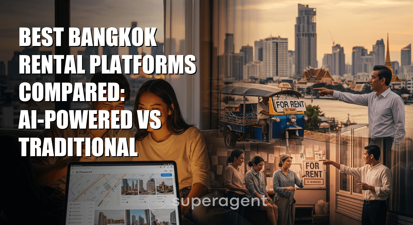 เปรียบเทียบแพลตฟอร์มเช่าที่อยู่ในกรุงเทพ: ระบบ AI vs แบบดั้งเดิม
