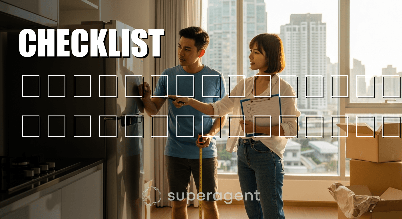 Checklist ก่อนย้ายเข้าคอนโดใหม่: สิ่งที่ต้องตรวจและต้องรู้