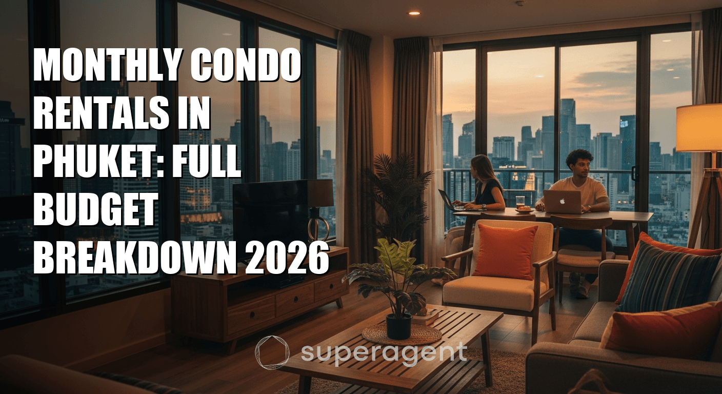 Monthly Condo Rentals in Phuket: Full Budget Breakdown 2026