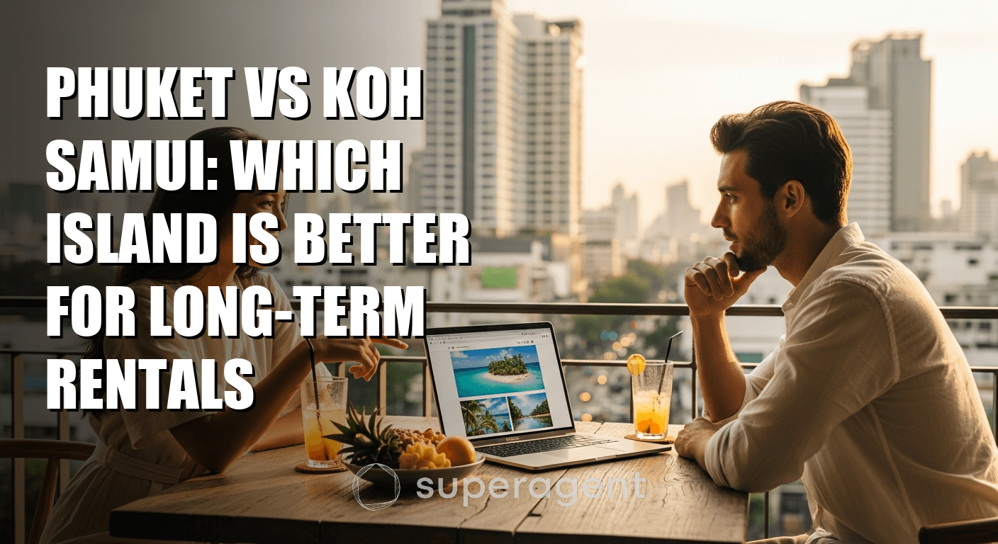 ภูเก็ต vs เกาะสมุย: เกาะไหนดีกว่าสำหรับการเช่าระยะยาว