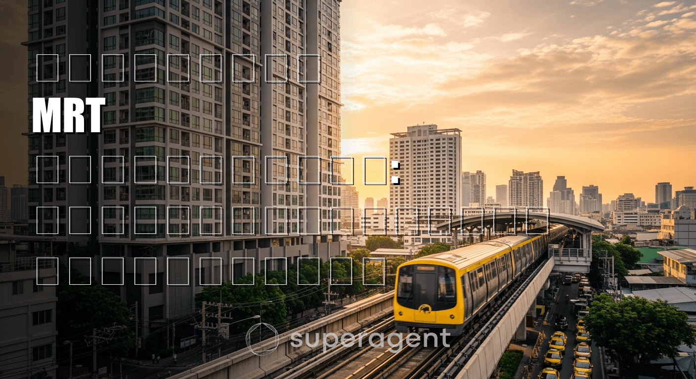 คอนโดใกล้ MRT สายสีเหลือง: ลาดพร้าวถึงสำโรง ราคาและทำเล