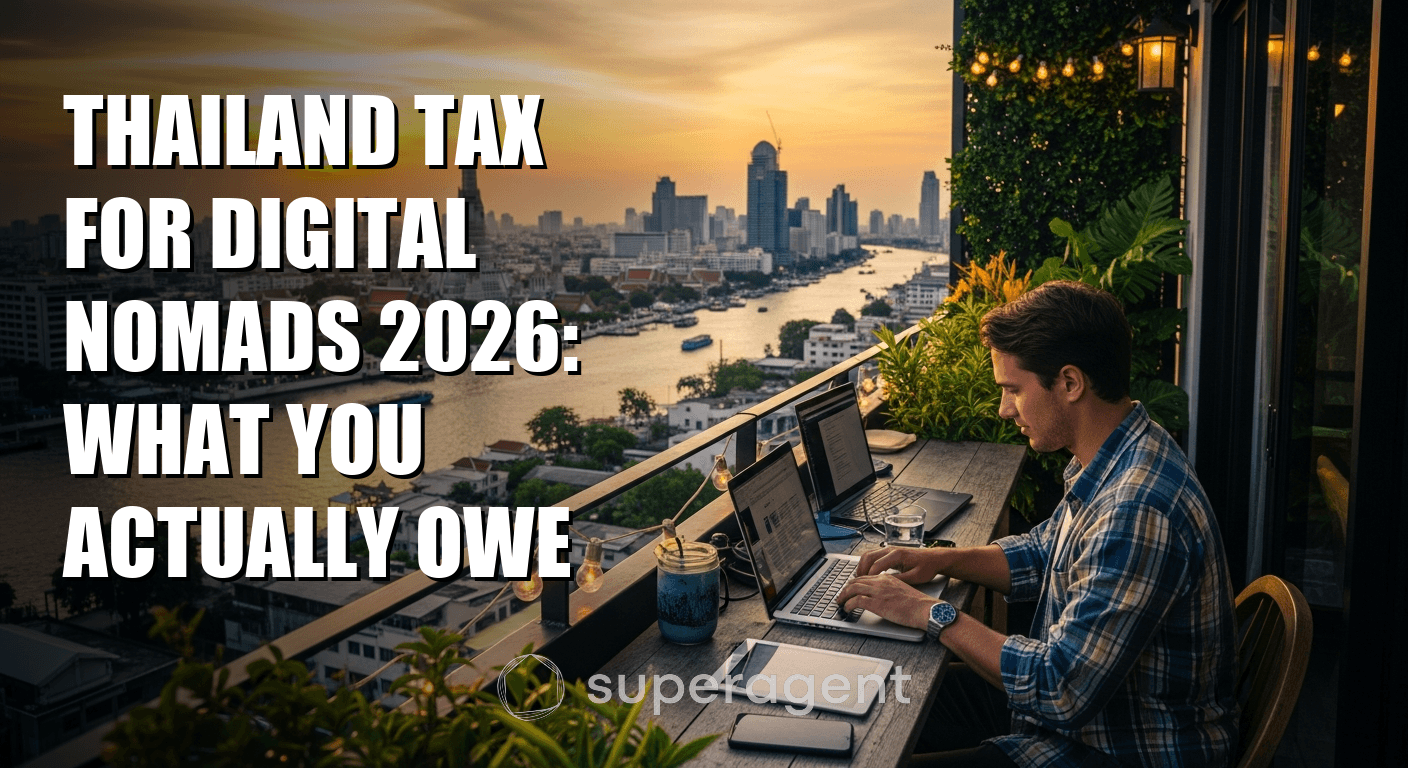 ภาษีดิจิทัลโนแมดในประเทศไทย 2026: คุณต้องจ่ายเท่าไหร่จริง ๆ