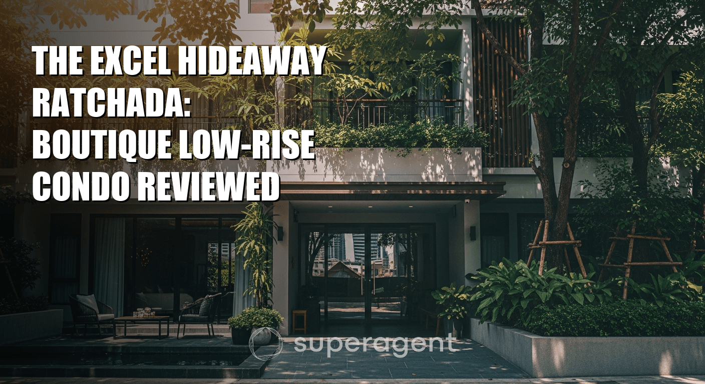 The Excel Hideaway Ratchada: บทวิจารณ์คอนโดบูติกแบบต่ำชั้น