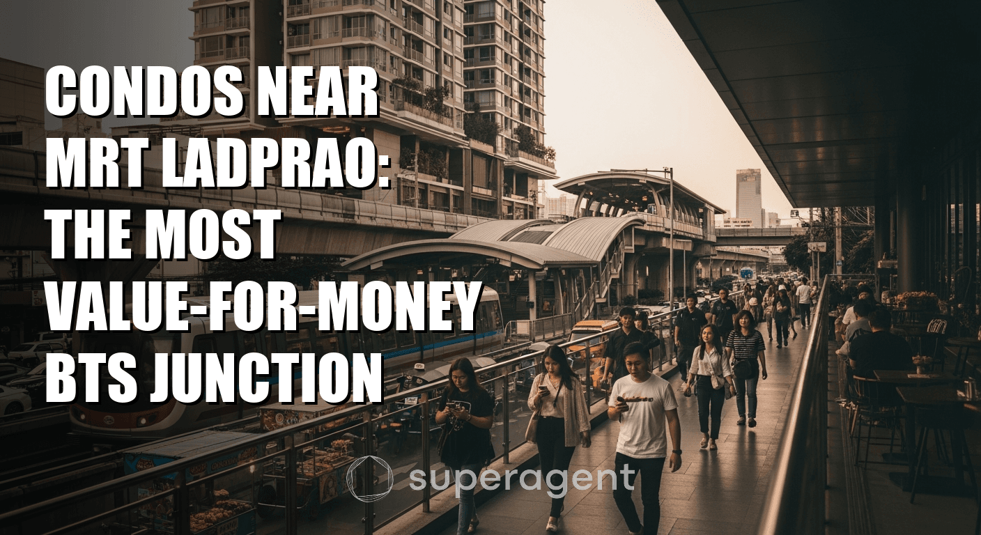 คอนโดเช่าใกล้ MRT ลาดพร้าว: จุดตัดรถไฟฟ้าคุ้มค่าที่สุด