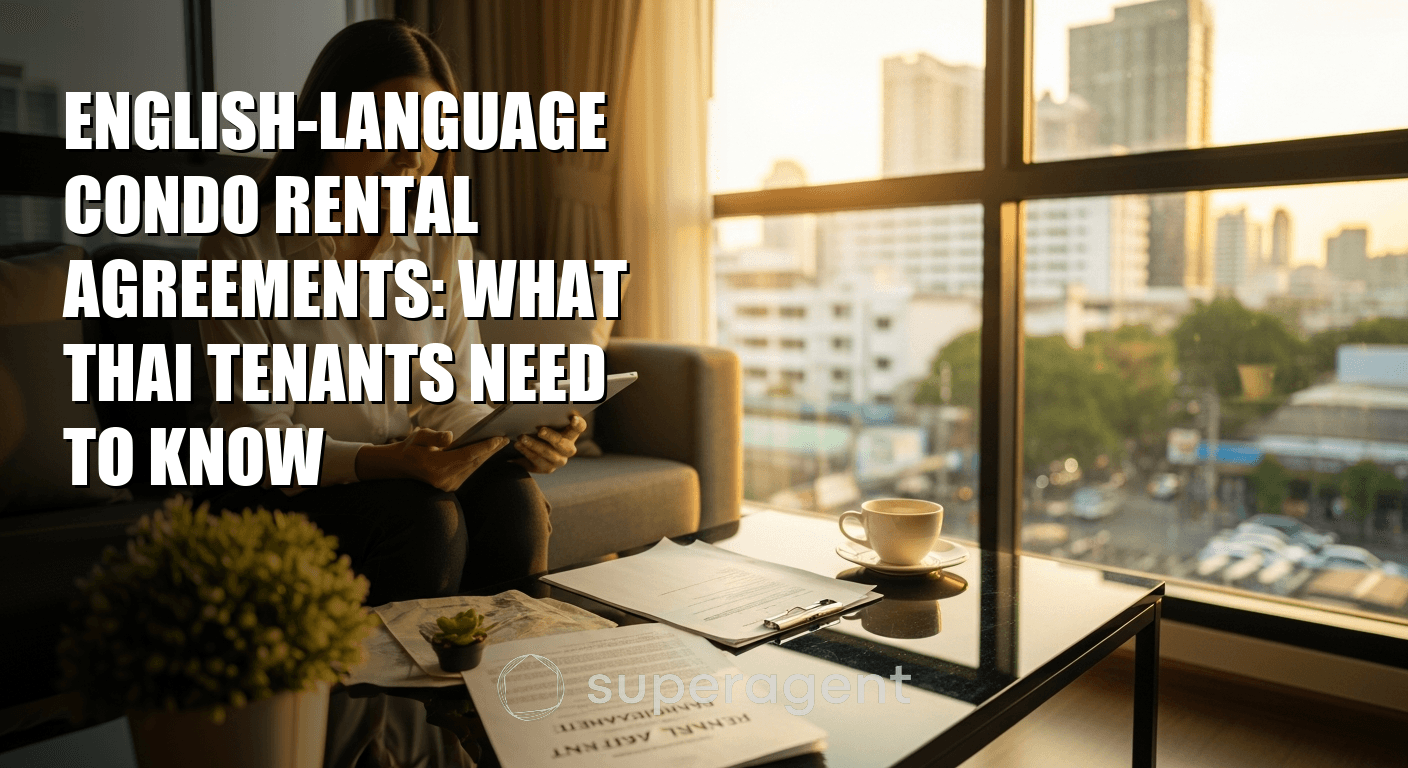 English-Language Condo Rental Agreements: What Thai Tenants Need to Know