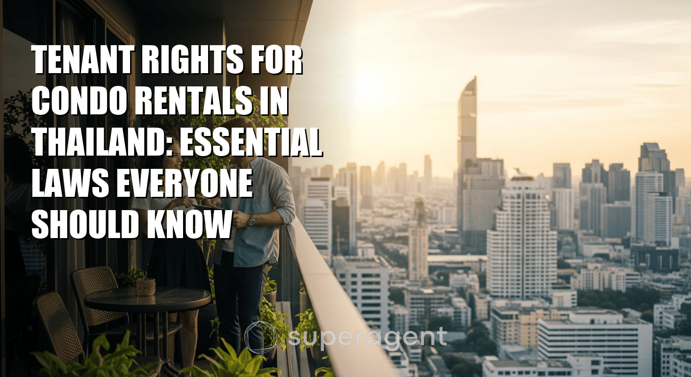 Tenant Rights for Condo Rentals in Thailand: Essential Laws Everyone Should Know