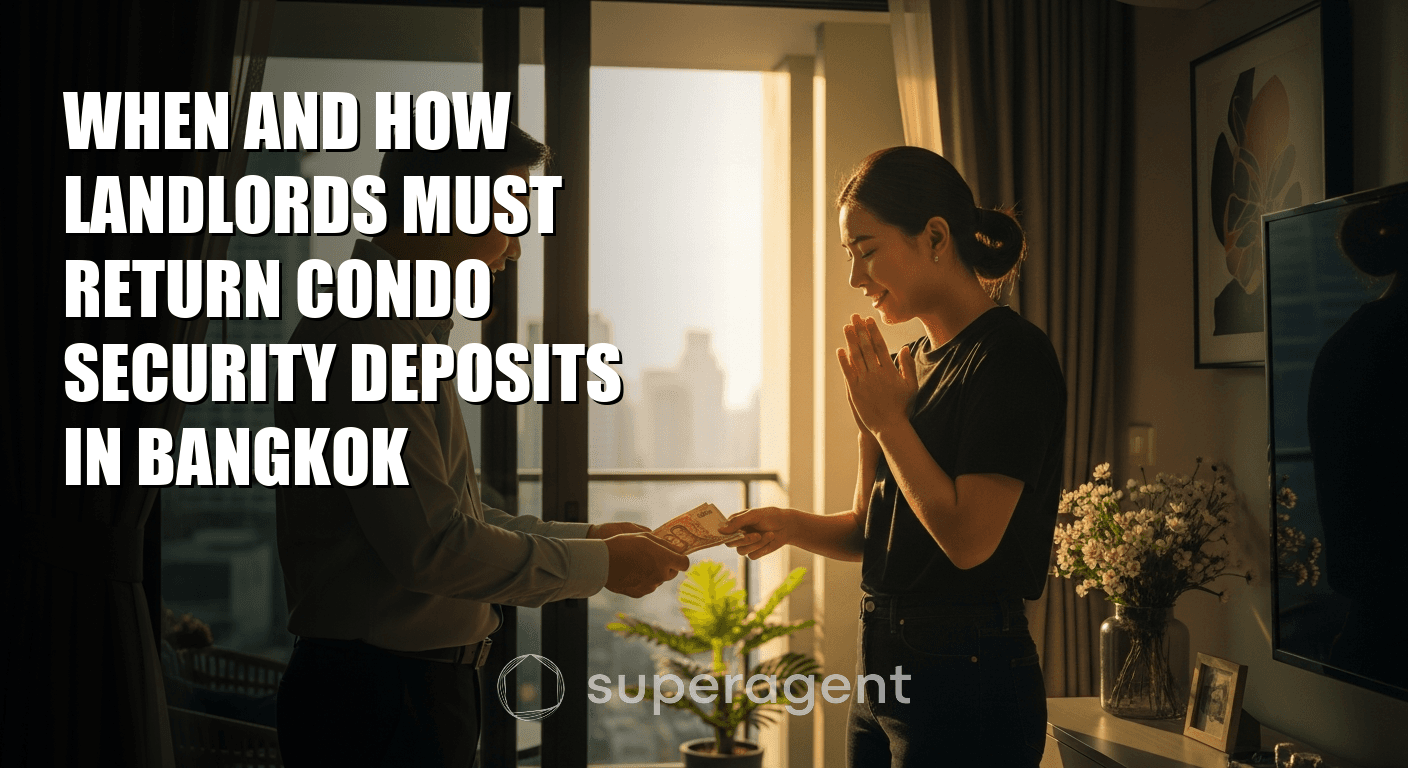 When and How Landlords Must Return Condo Security Deposits in Bangkok