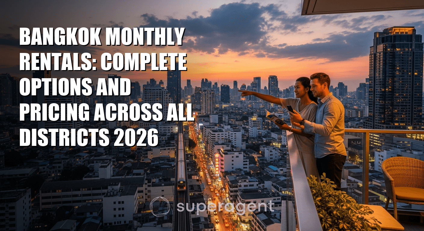 Bangkok Monthly Rentals: Complete Options and Pricing Across All Districts 2026