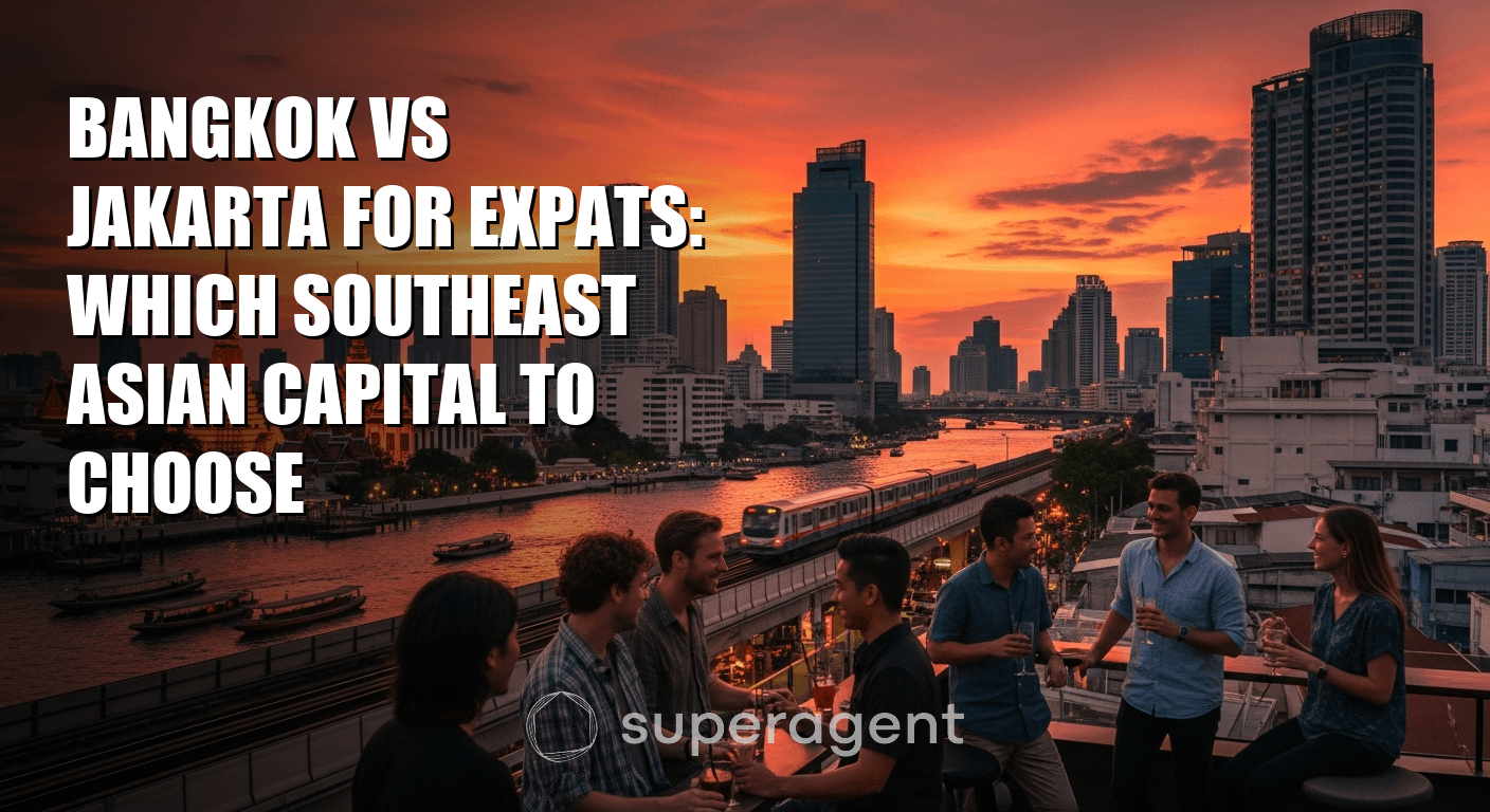 กรุงเทพฯ vs กรุงจาการ์ตา สำหรับชาวต่างชาติ: เลือกเมืองหลวงเอเชียตะวันออกเฉียงใต้ที่ไหนดี