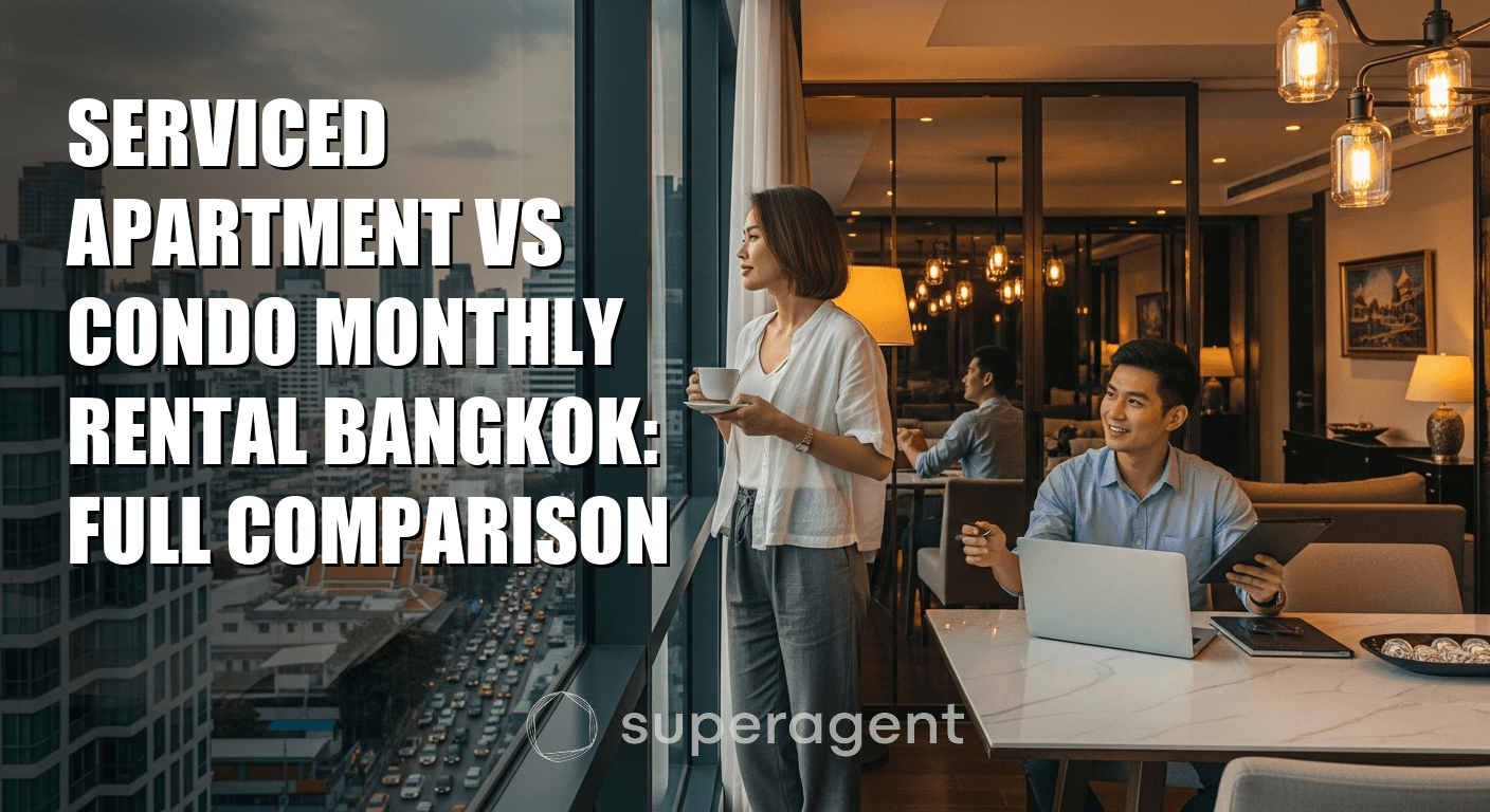 เปรียบเทียบอพาร์ตเมนต์บริการ vs คอนโดมิเนียมเช่ารายเดือนในกรุงเทพ: วิเคราะห์ครบถ้วน