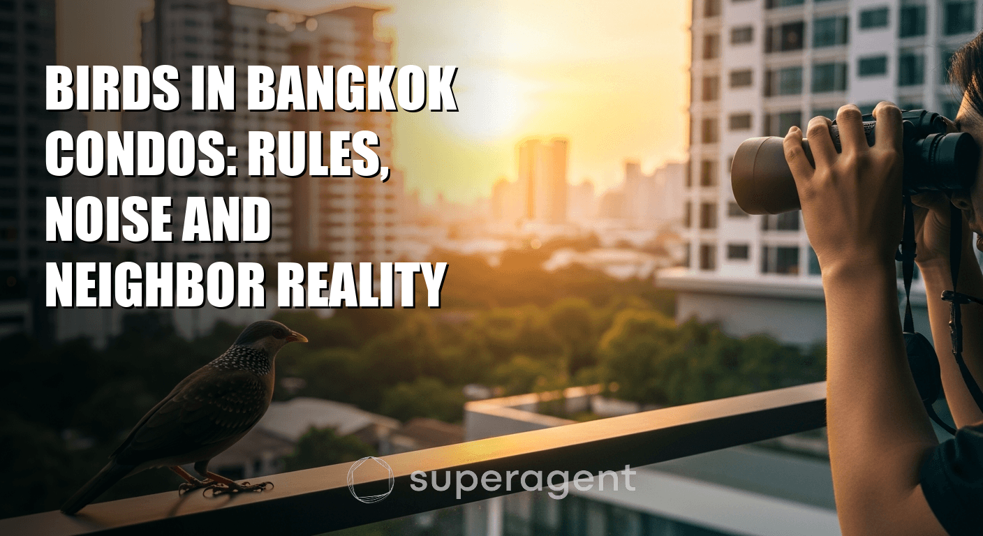 Birds in Bangkok Condos: Rules, Noise and Neighbor Reality