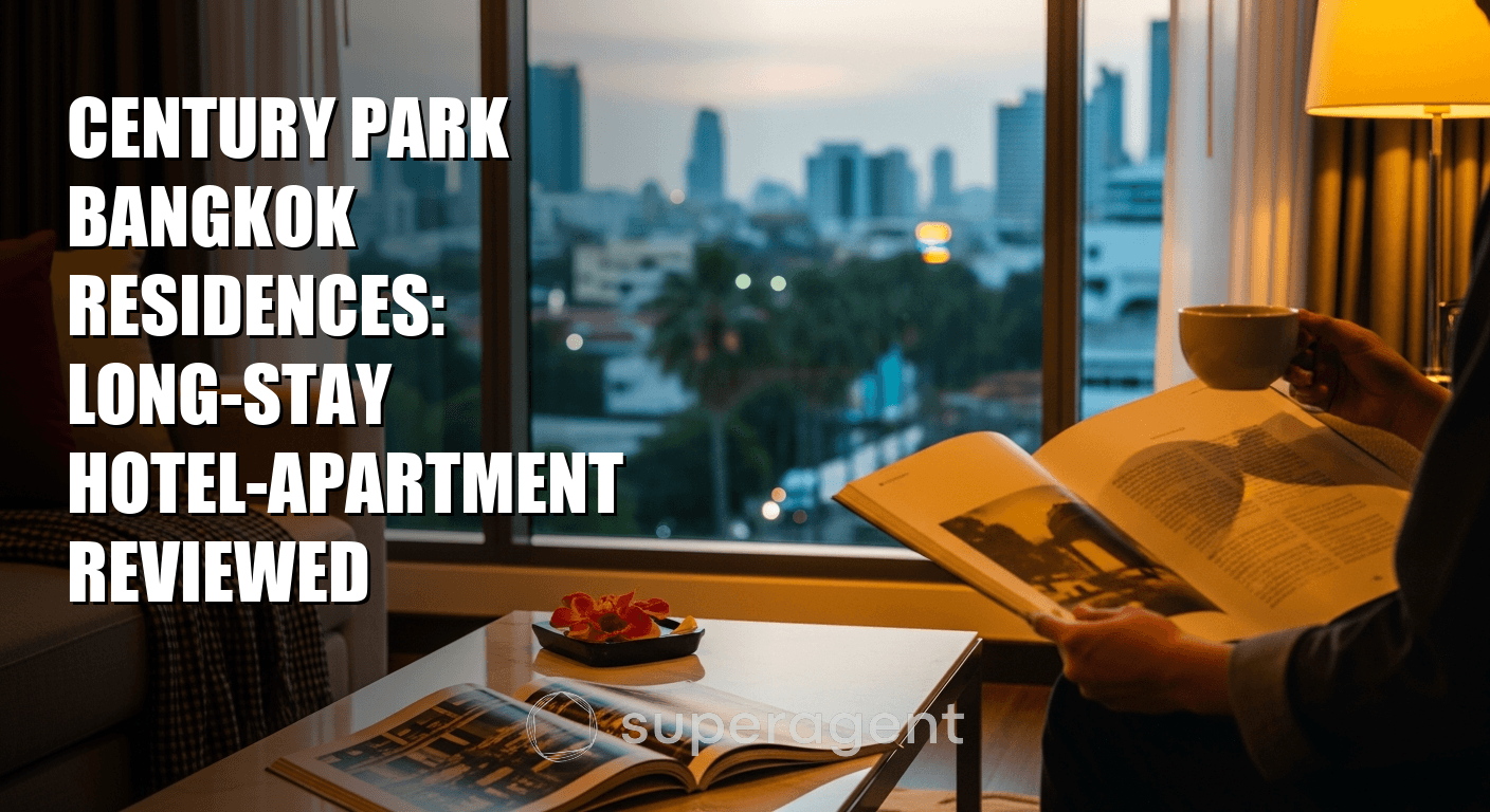 Century Park Bangkok Residences: Long-Stay Hotel-Apartment Reviewed