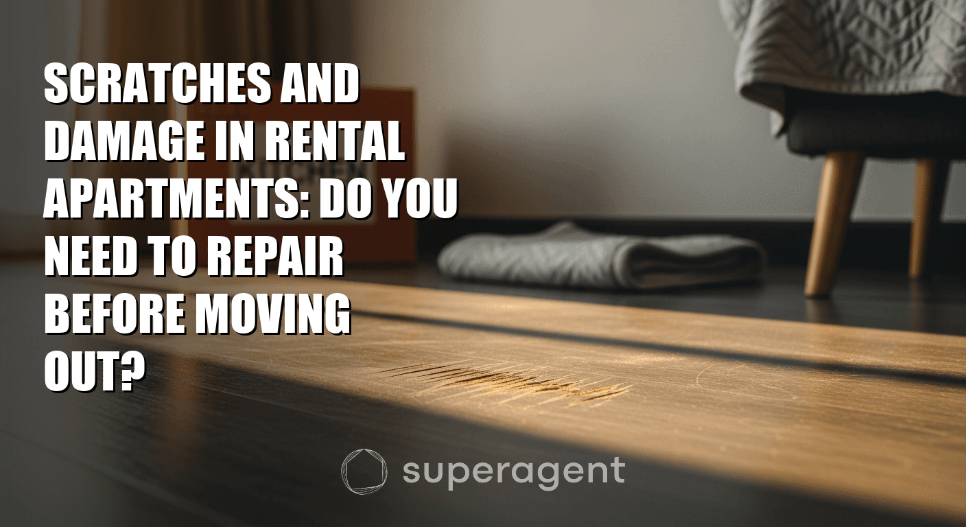 Scratches and Damage in Rental Apartments: Do You Need to Repair Before Moving Out?