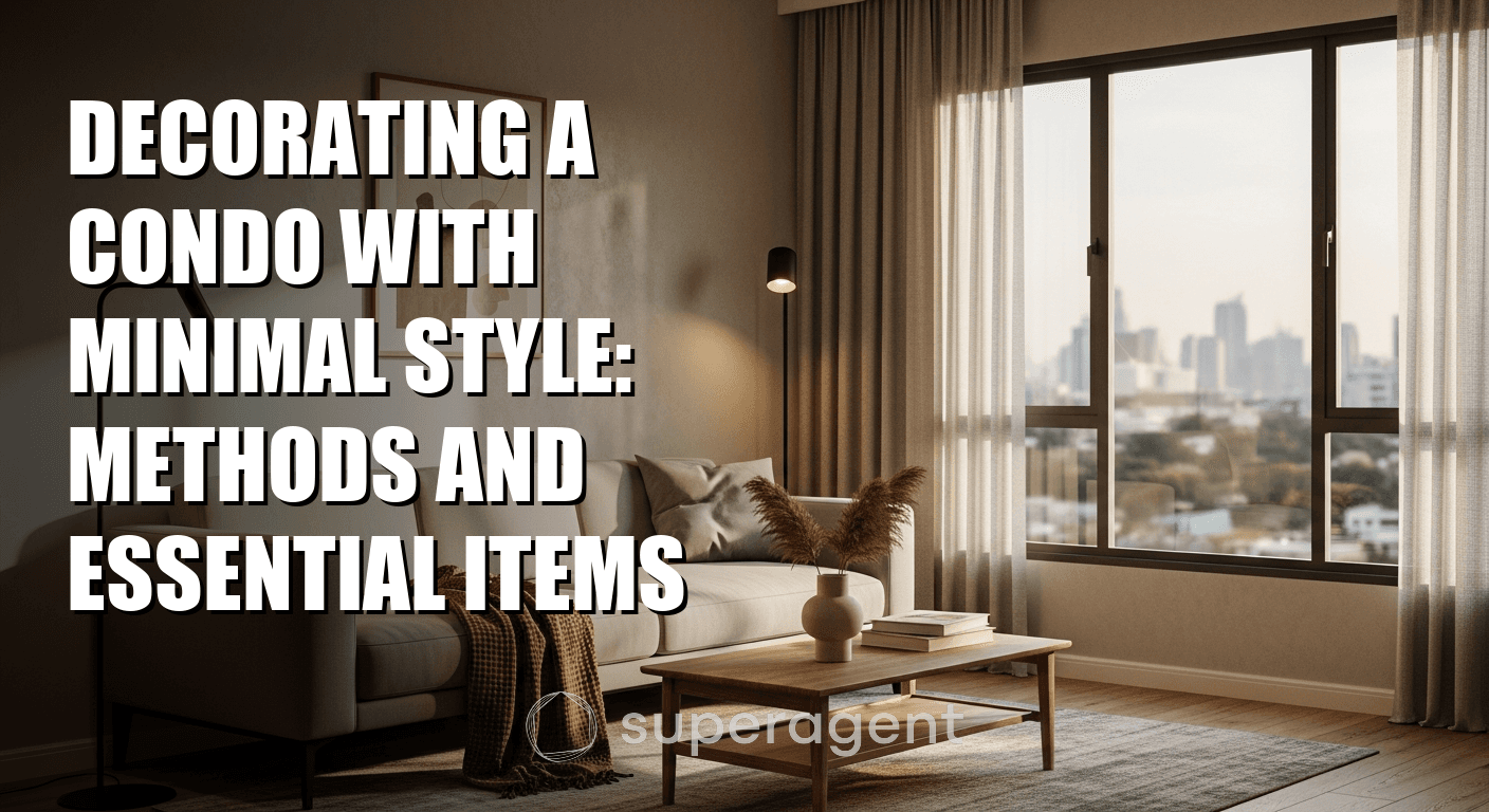 Decorating a Condo with Minimal Style: Methods and Essential Items