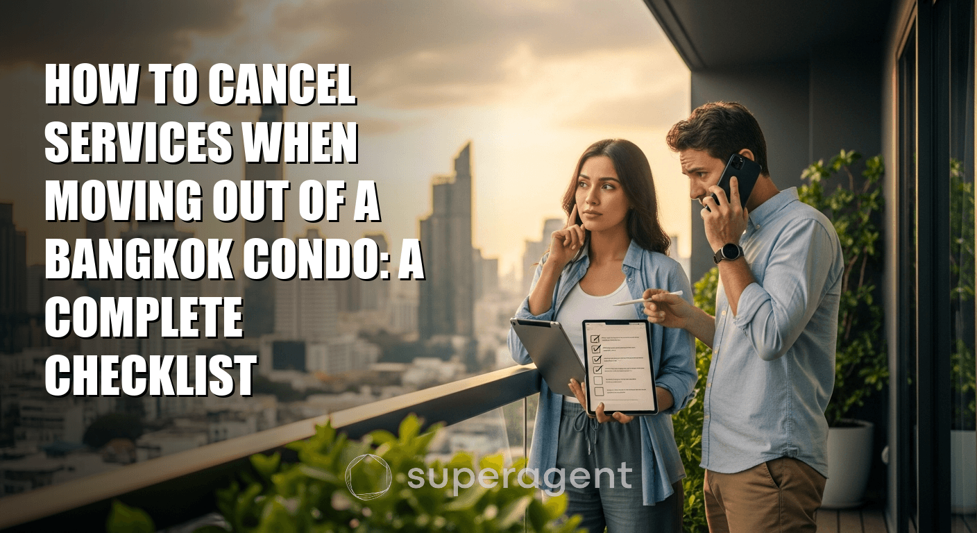 How to Cancel Services When Moving Out of a Bangkok Condo: A Complete Checklist
