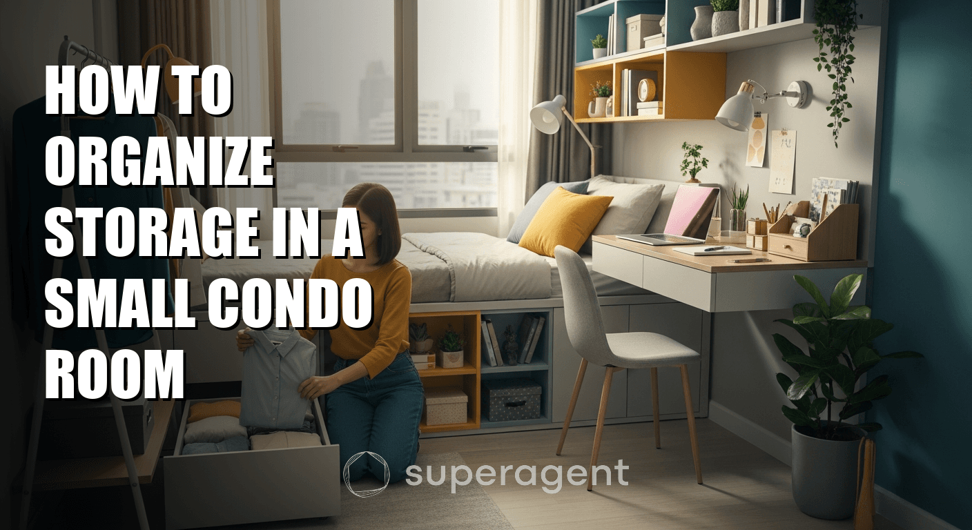 How to Organize Storage in a Small Condo Room