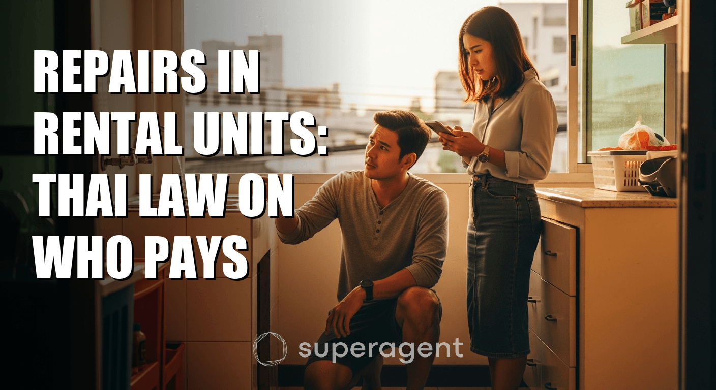 Repairs in Rental Units: Thai Law on Who Pays