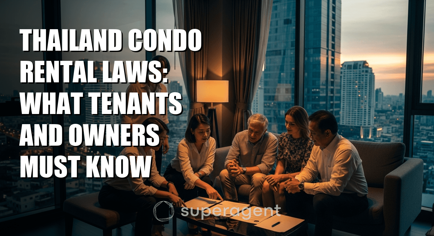 Thailand Condo Rental Laws: What Tenants and Owners Must Know