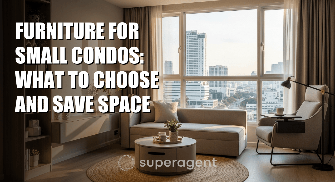 Furniture for Small Condos: What to Choose and Save Space