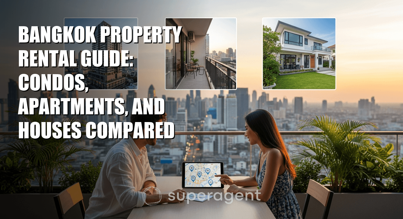 Bangkok Property Rental Guide: Condos, Apartments, and Houses Compared