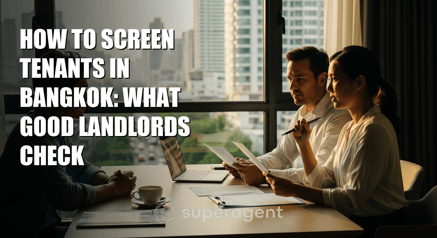 How to Screen Tenants in Bangkok: What Good Landlords Check