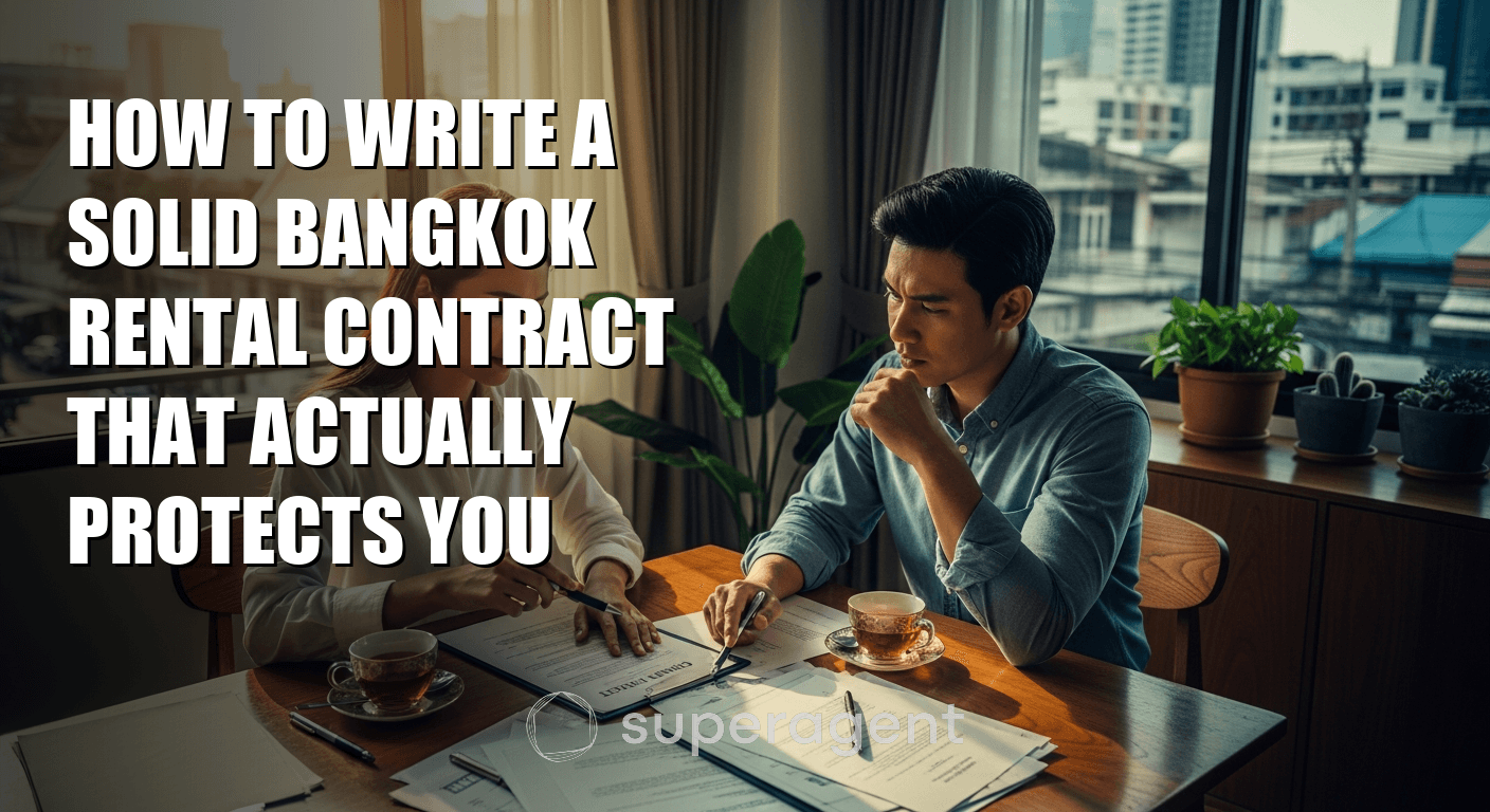 How to Write a Solid Bangkok Rental Contract That Actually Protects You