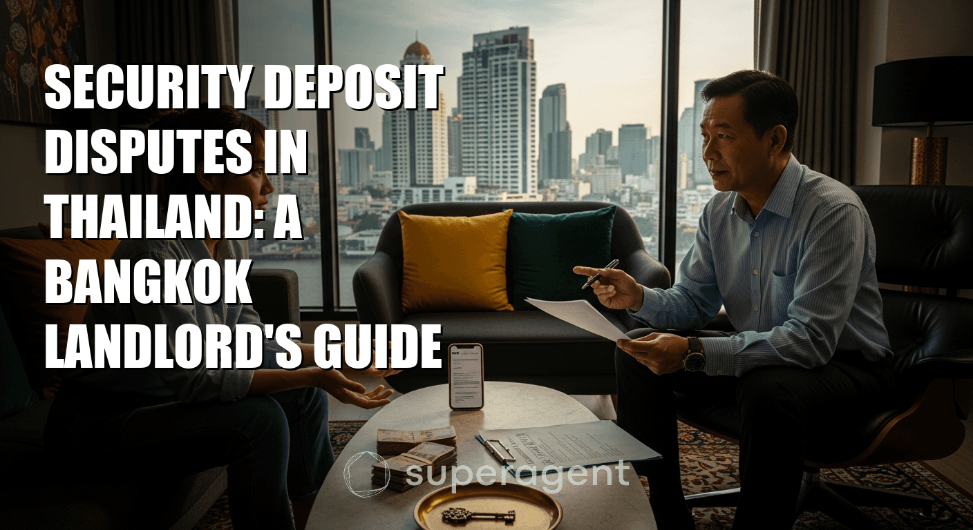 ข้อพิพาทเงินประกันในไทย: คู่มือสำหรับเจ้าของบ้านในกรุงเทพฯ