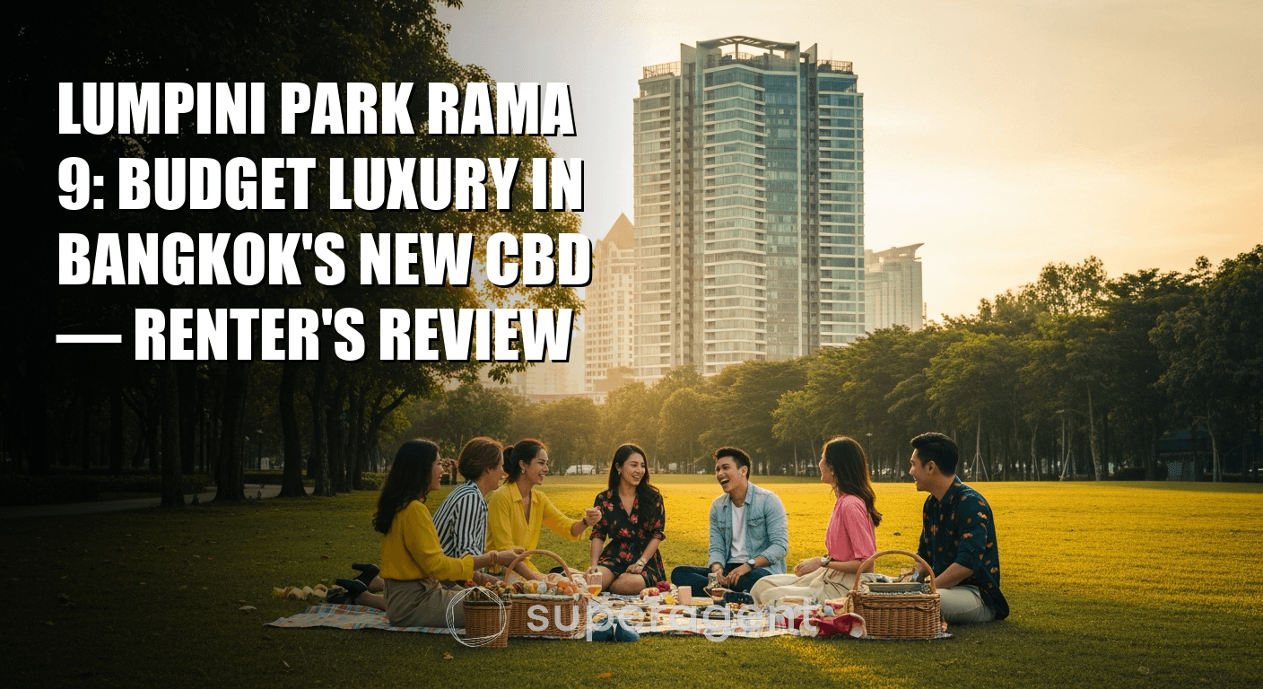 Lumpini Park Rama 9: Budget Luxury in Bangkok's New CBD — Renter's Review