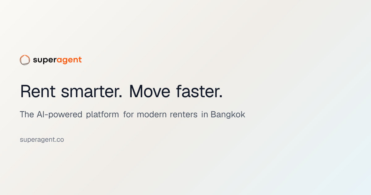 Properties for rent in Bangkok | Superagent